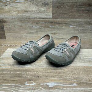 Danskin Now Taupe Gray Memory Foam Walking Shoes Women's Size 7.5
